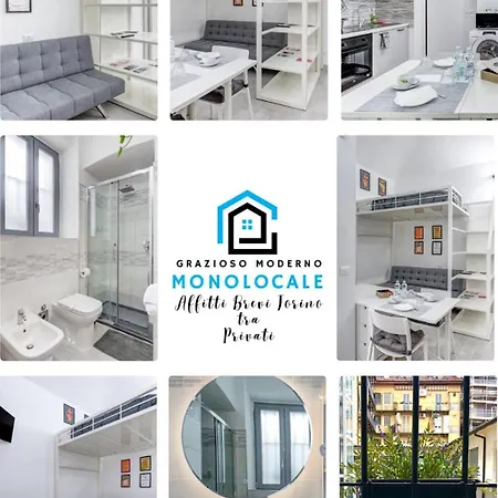 San Donato - Grazioso Moderno Monolocale - 600 M Metro Principi D'acaja Apartament